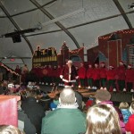Santa again, he was the star of the show, after all.
